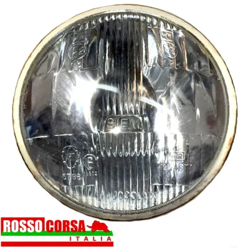 Gruppo ottico anteriore centrale Fulvia 2°serie. Originale Siem, usato ottime condizioni. Faro visione frontale